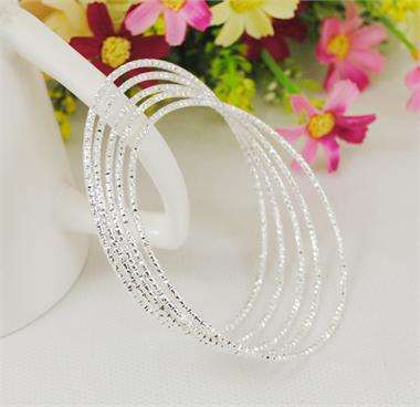 925 Silver bangle 63mm x 2 mm